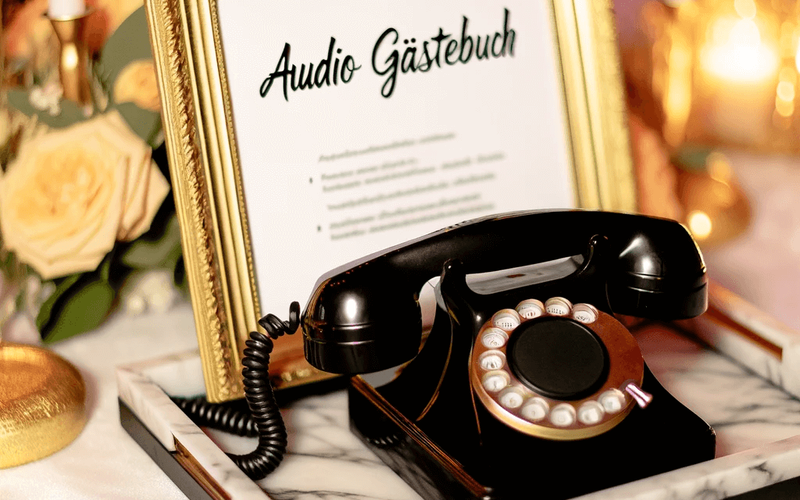 Das Audio-Gästebuch – echte Erinnerungen zum Hören Das Audio-Gästebuch – echte Erinnerungen zum Hören
